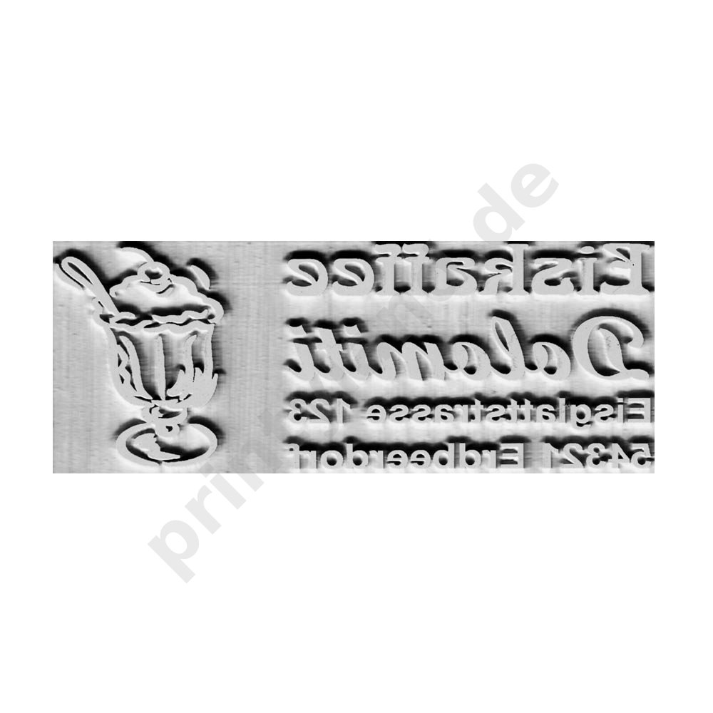 Textplatte Trodat Printy 4931 Textplatte Trodat Printy 4931