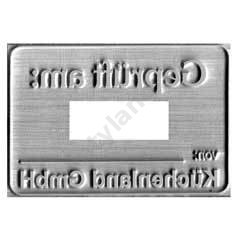 Ersatzstempelplatte 5480 Ersatzstempelplatte 5480