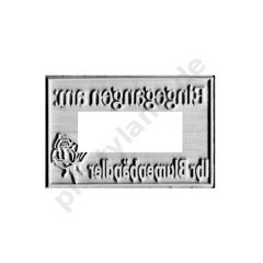 Ersatzstempelplatte 3360