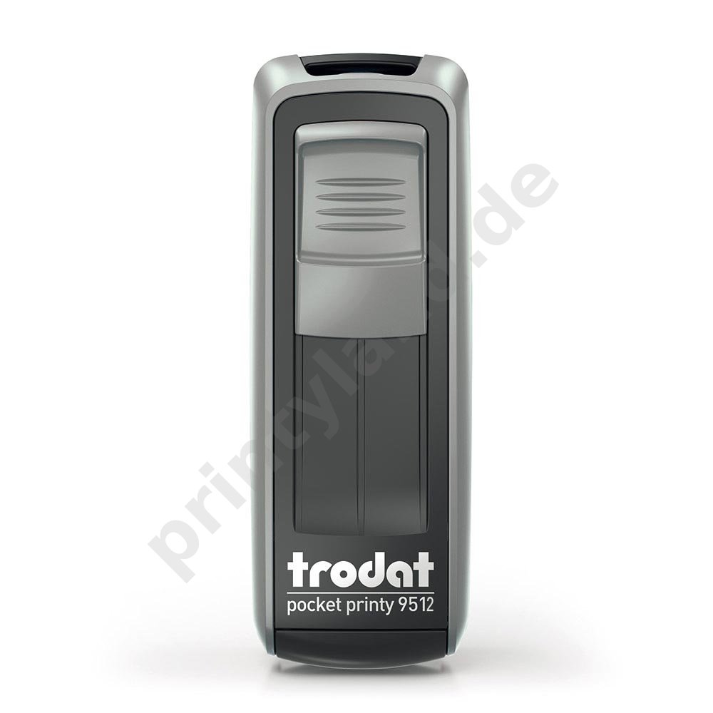 Trodat Pocket Printy 9512 silber/eco schwarz