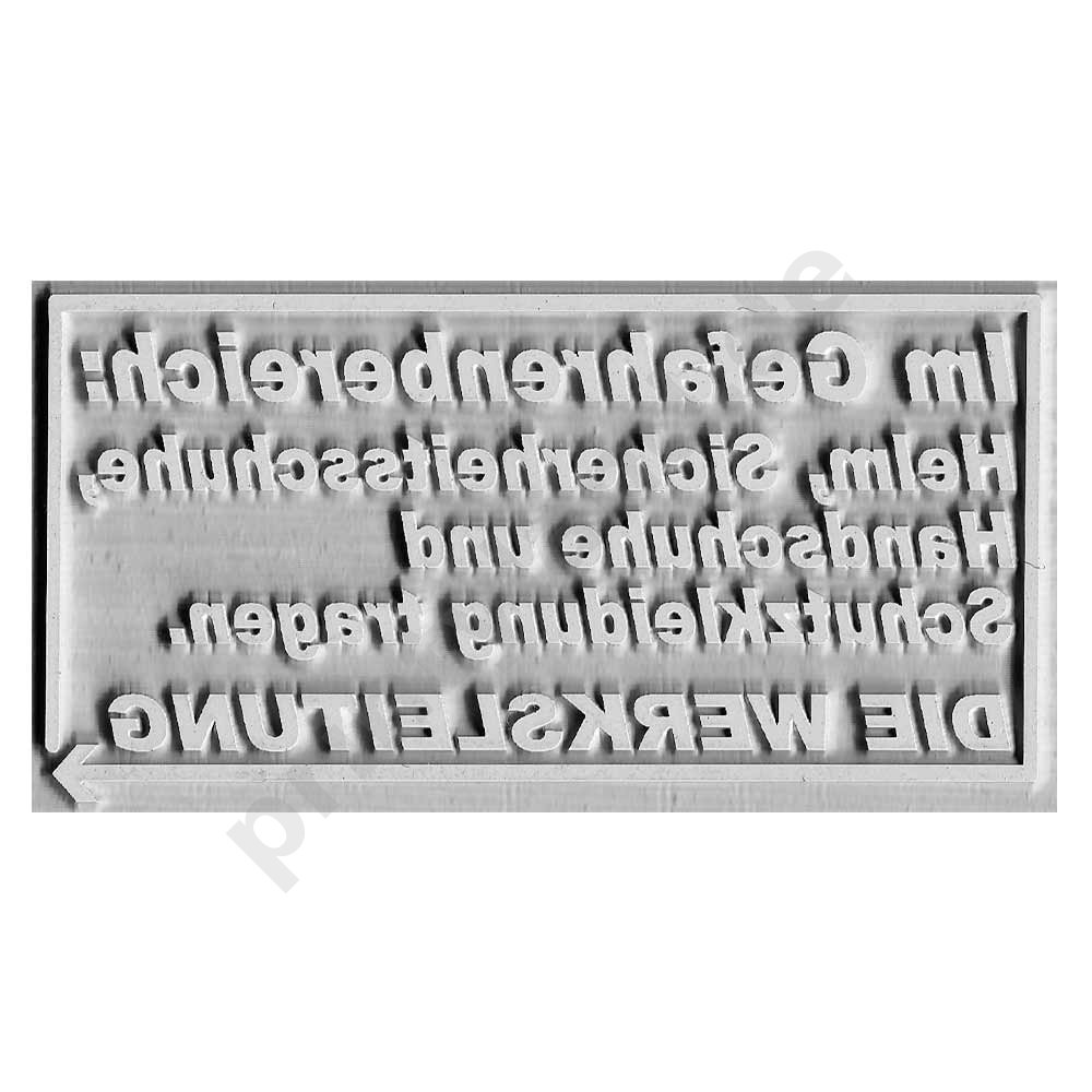 Stempelplatte 3900 Stempelplatte 3900