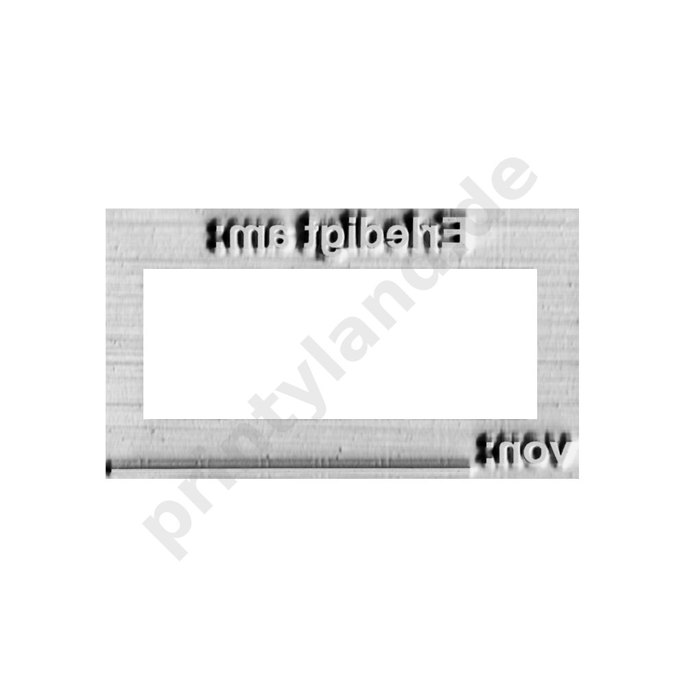 Stempelplatte 4750 Stempelplatte 4750